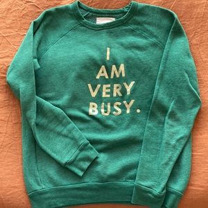 Ban.do I’m Very Busy sweatshirt